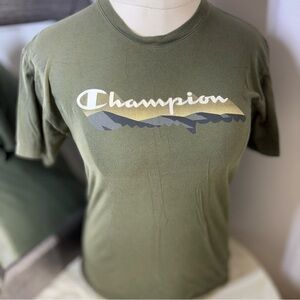 Champion Green Short Sleeve Tee